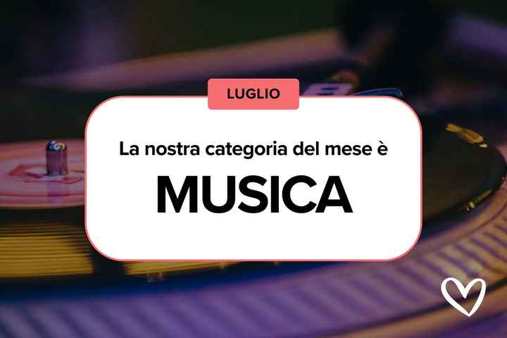 Quiz musicale: che ritmo avrà il tuo grande giorno? - 1