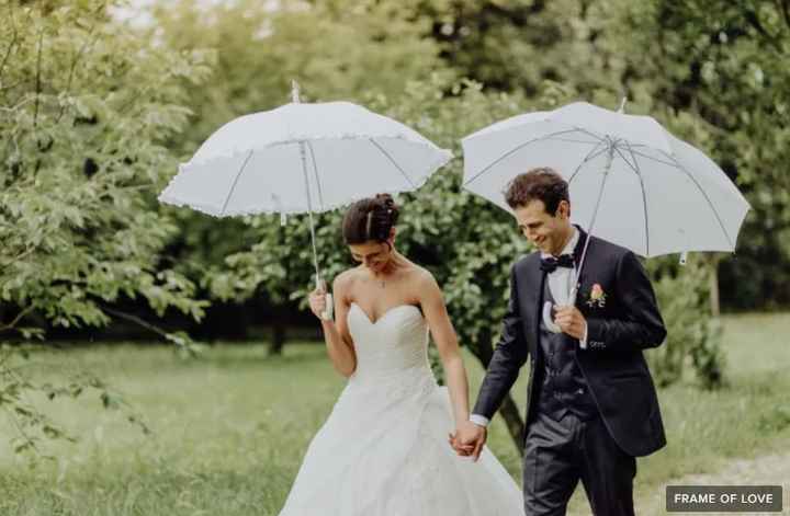 Matrimonio con la pioggia: come affrontarlo al meglio 🌧️ - 1