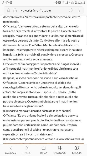 Rito della sabbia - 1