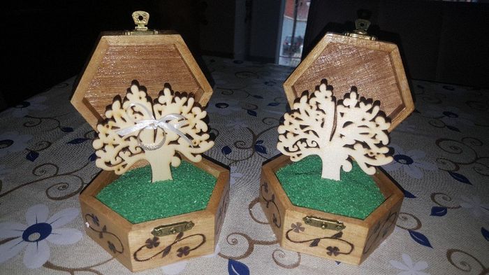 Porta fedi realizzato 😍😍 w il fai da te!! - 5