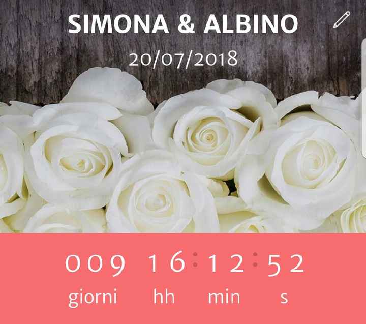 - 9 al grande giorno - 1