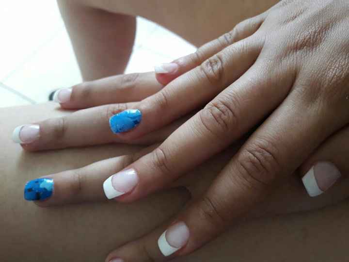 Le mie unghiette pronte per il 25 giugno - 1