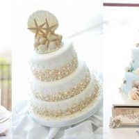 Wedding cake tema mare