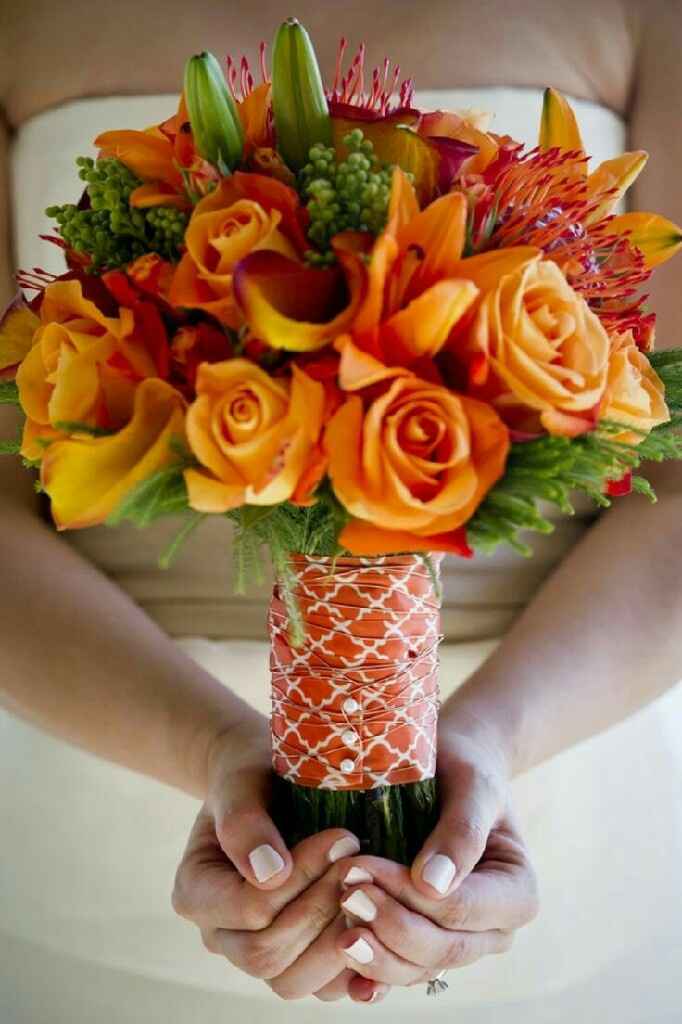 Bouquet arancione - 1