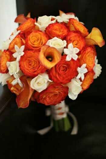 Bouquet arancione - 12