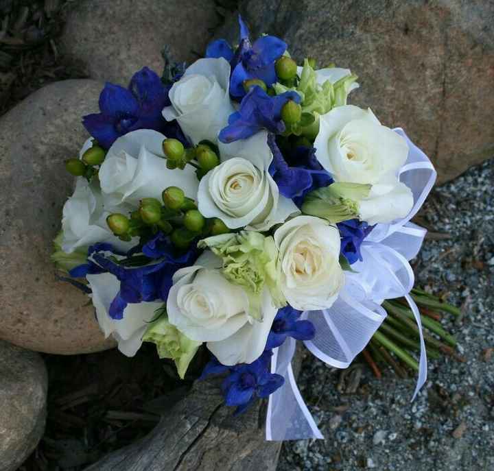 Bouquet in blue - 13