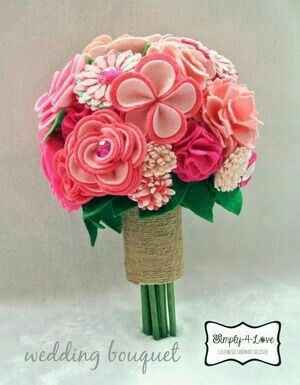 Bouquet in feltro - 6