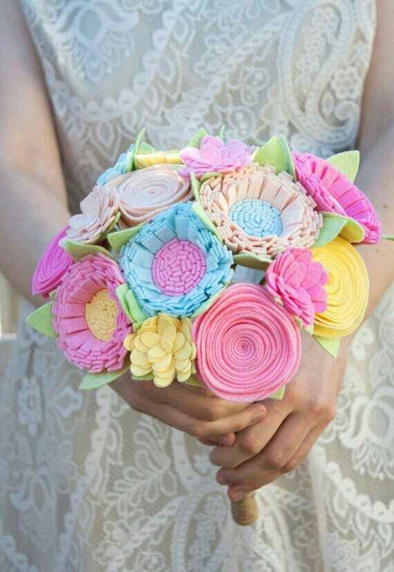 Bouquet in feltro - 15