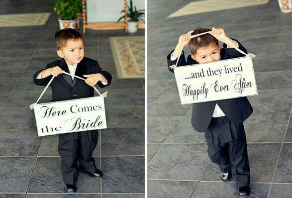 1 damigella e 2 paggetti - 1