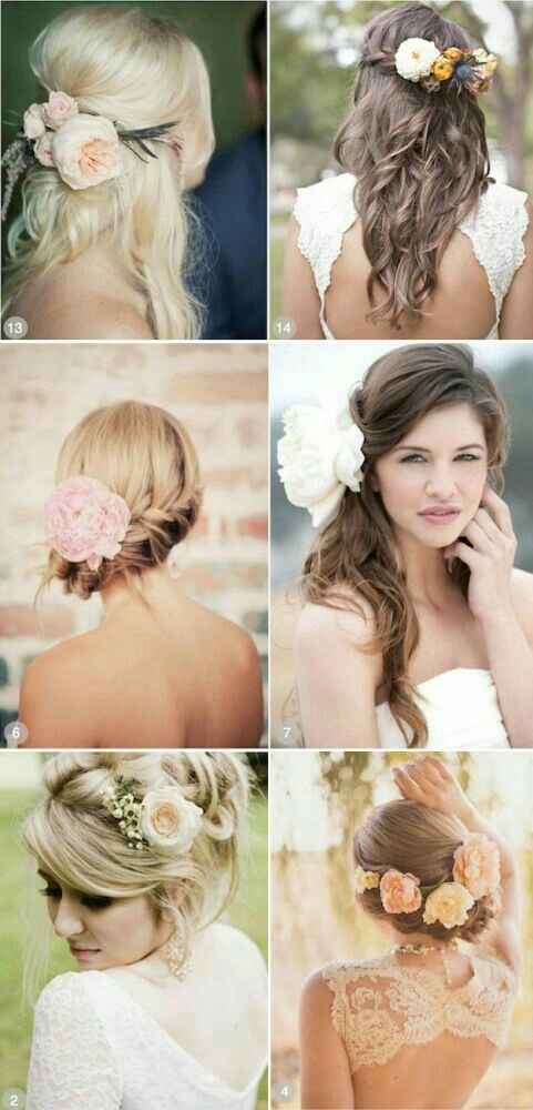 Acconciature con fiori - 15