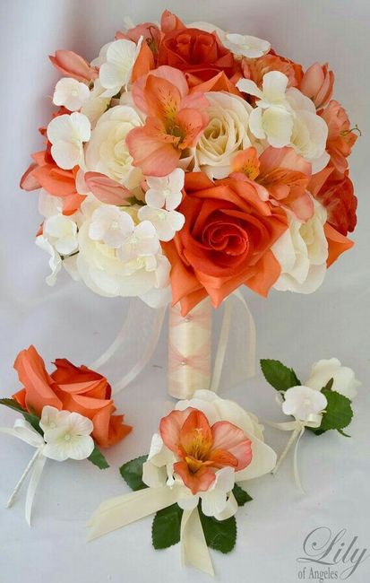 Bouquet arancione - 15
