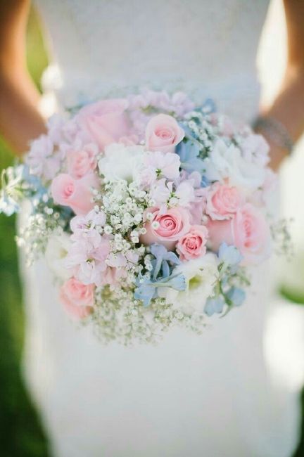 Bouquet colori pastello - 5