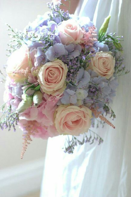 Bouquet colori pastello - 13