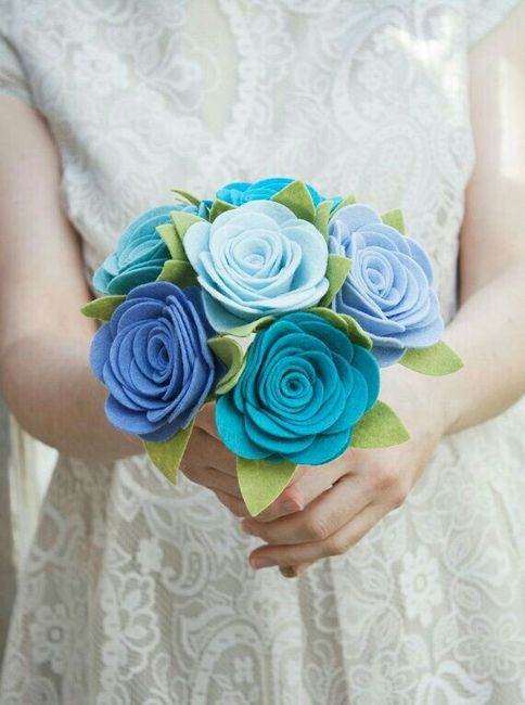 Bouquet in feltro - 7