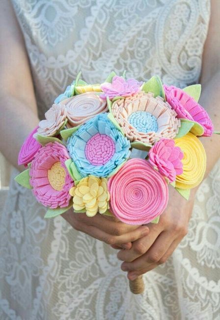 Bouquet in feltro - 15