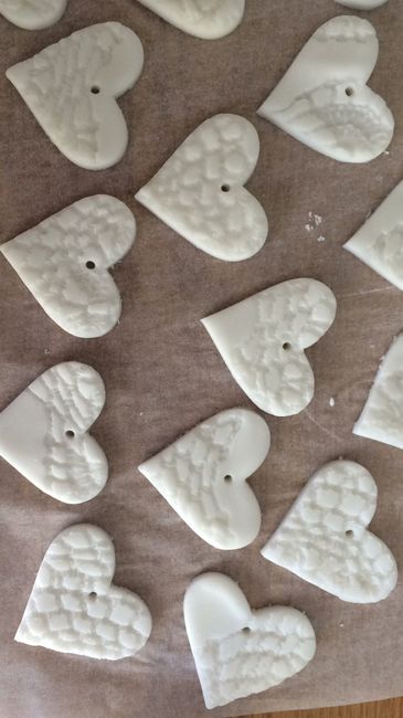 Cuori in pasta di bicarbonato 2