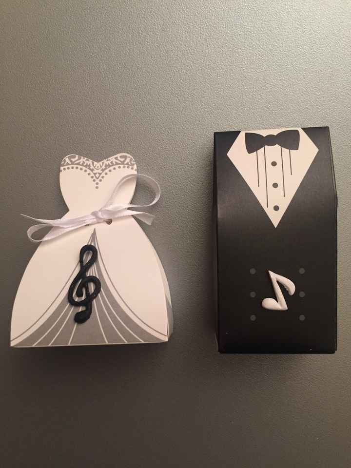 Scatoline porta confetti personalizzate - 1