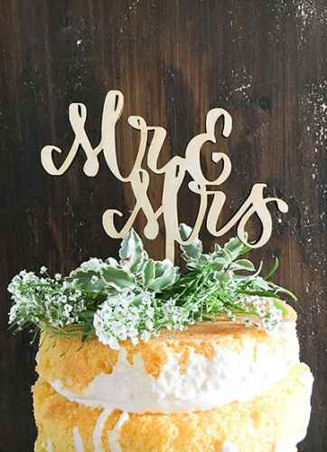 Cake topper - 1