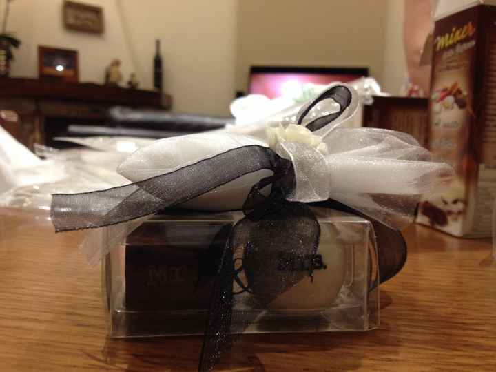 Bomboniere work in progress - 2