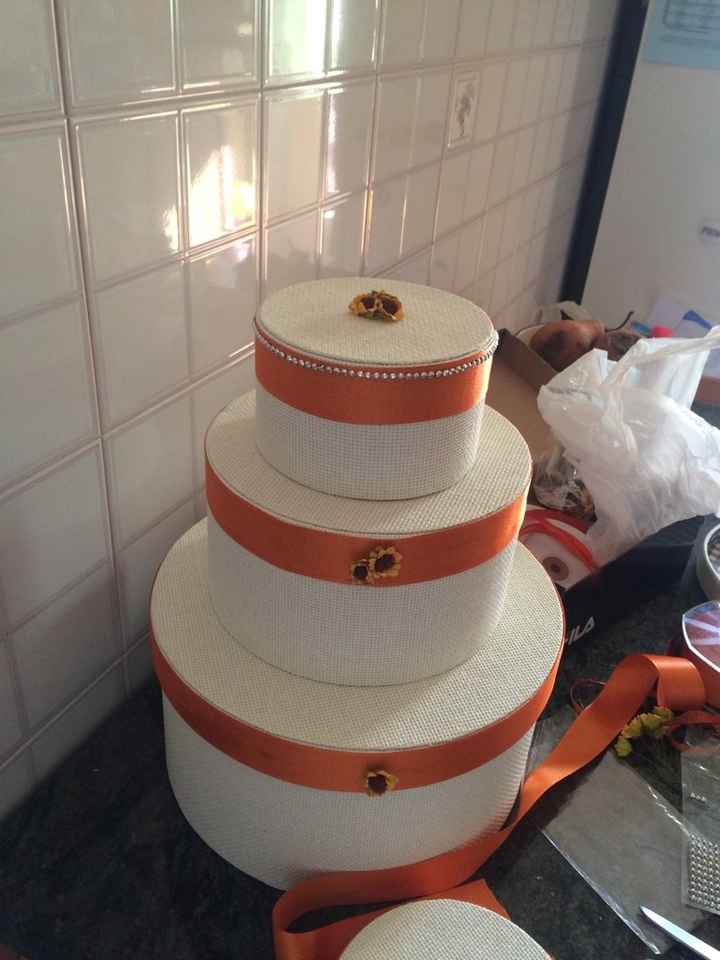 Torta porta buste - 1