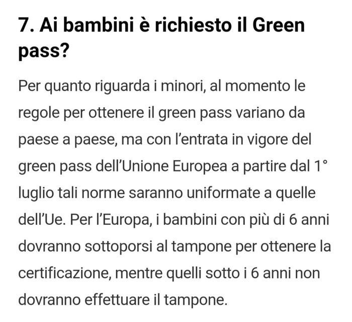 green Pass: tutto quello che c'è da sapere 1