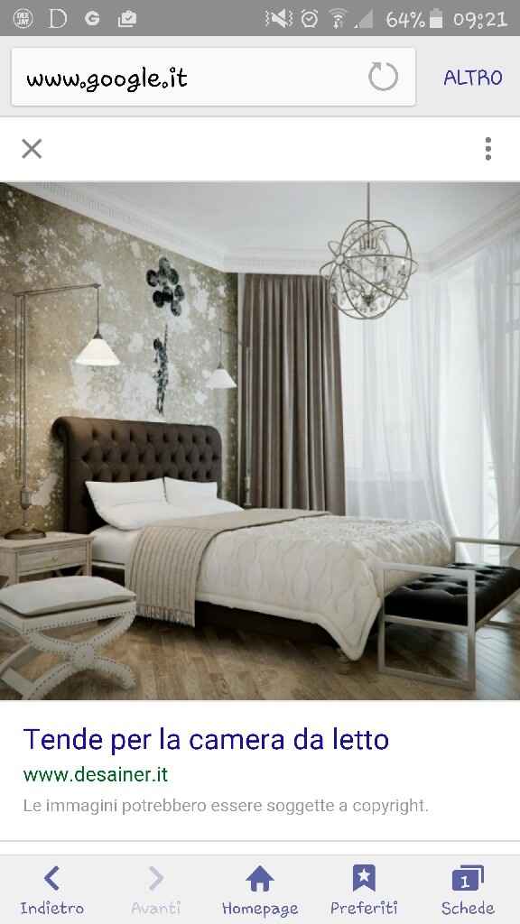 Tende camera da letto - 1