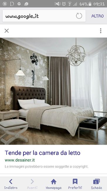 Tende camera da letto - 1