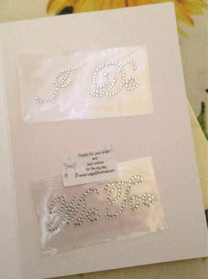 " i do" wedding shoes sticker - 1