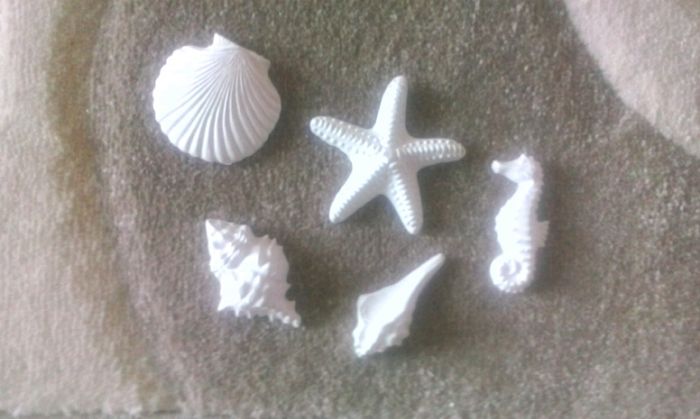 Come confezionare gessetti tema mare? - 1