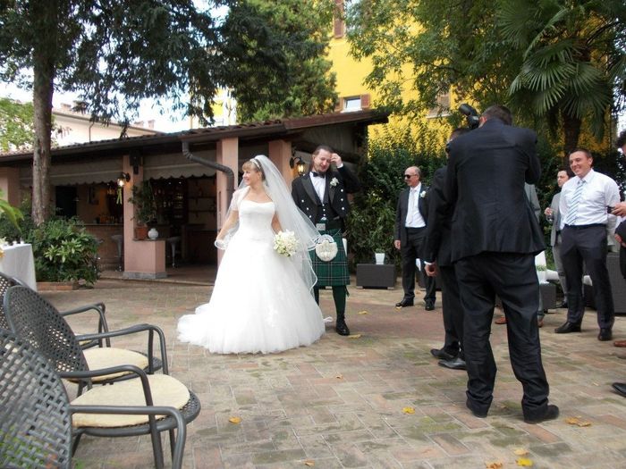 arrivo al ristorante