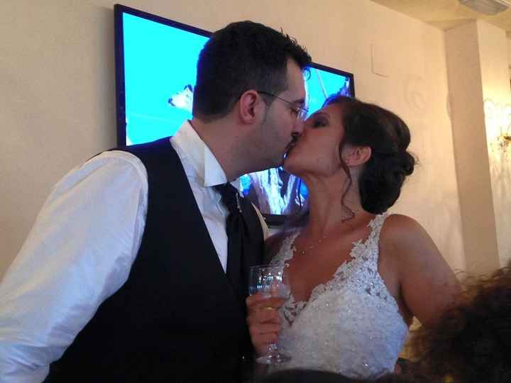 un matrimonio...al bacio!