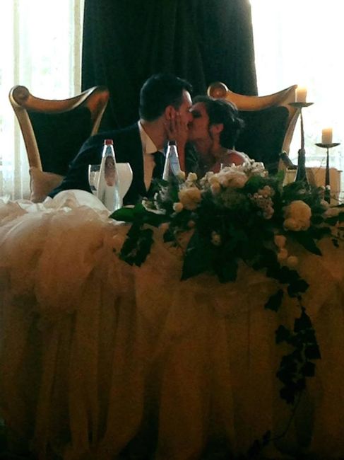 tavolo sposi