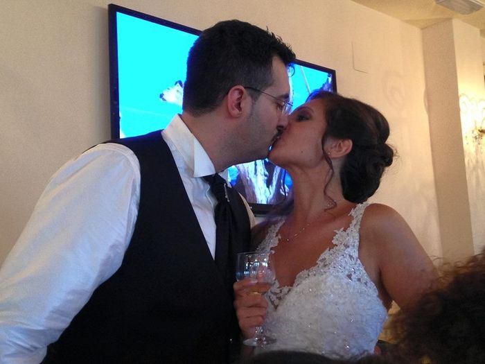 un matrimonio...al bacio!