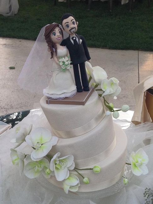 la nostra wedding cake