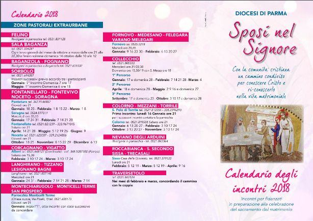 Corso prematrimoniale Sant'Ilario d'Enza - Reggio Emilia 1