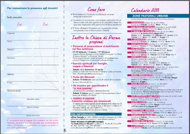 Corso prematrimoniale Sant'Ilario d'Enza - Reggio Emilia 2