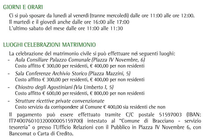 Location per rito civile + ricevimento lago di Bracciano o Roma Nord 2