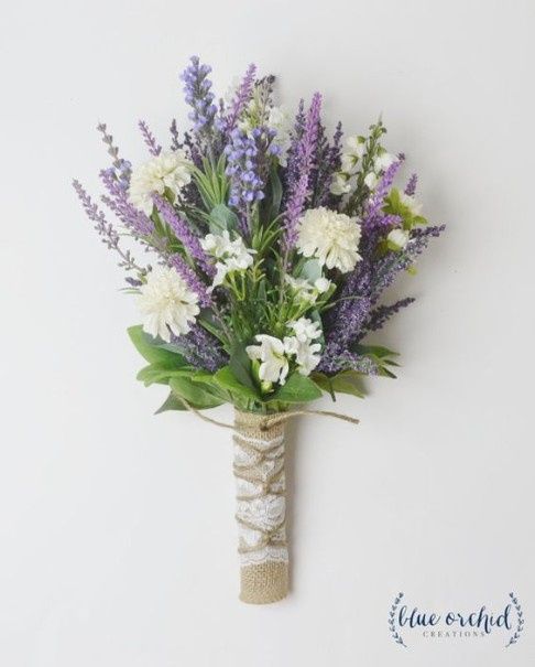 Bouquet con fiori di campo per le nozze 4