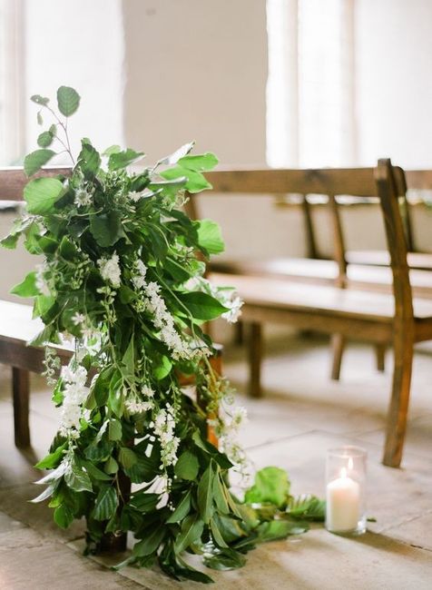 Decorazioni di nozze alternative ai fiori: piante 12