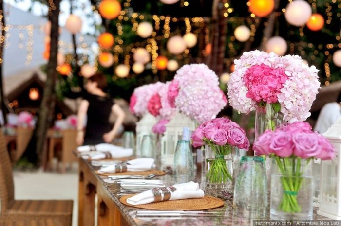 Alla ricerca del centrotavola... fiori e candele 10