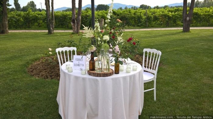 Decorazioni tavoli 🎀 6