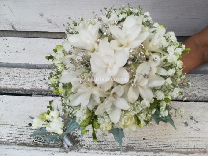 Bouquet da sposa con curcuma 15