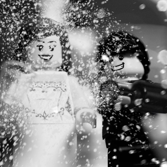 Servizio fotografico di un matrimonio in quarantena con i Lego 3