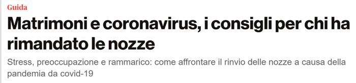 Per chi ha rimandato il matrimonio 1