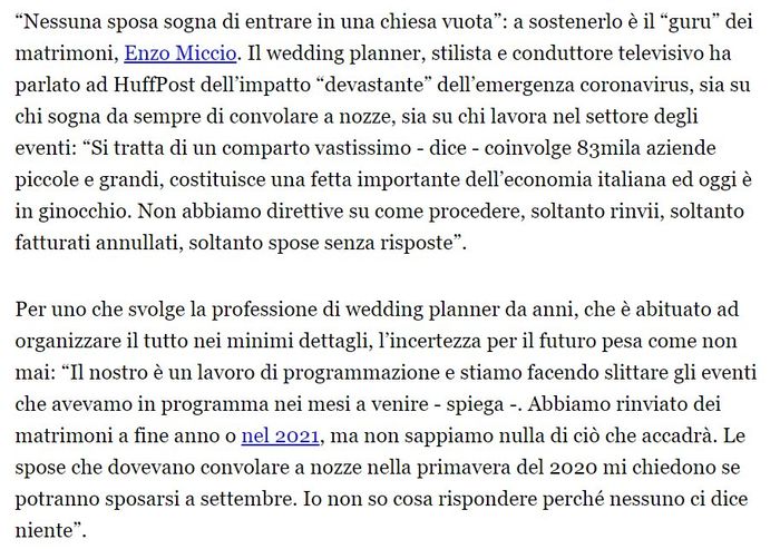 da luglio 2020 in poi - chi non intende rimandare 2