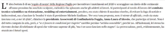 da luglio 2020 in poi - chi non intende rimandare 2