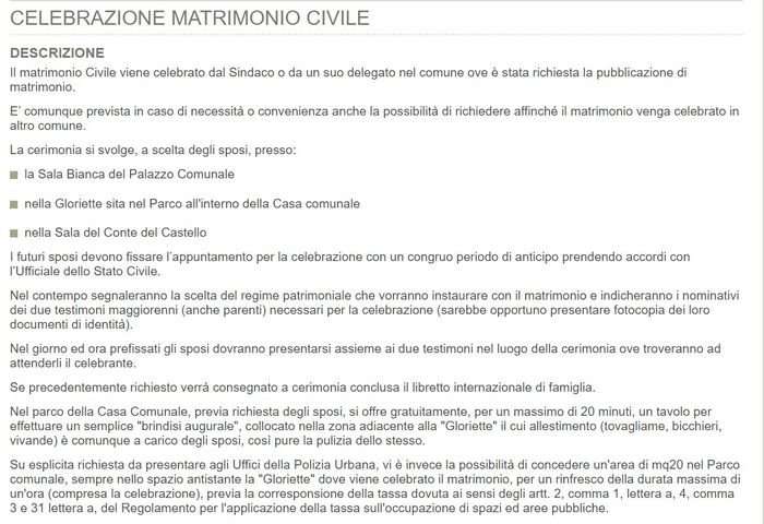 Location con la possibilità di celebrare matrimonio civile con valore legale a Trieste/Gorizia - 3