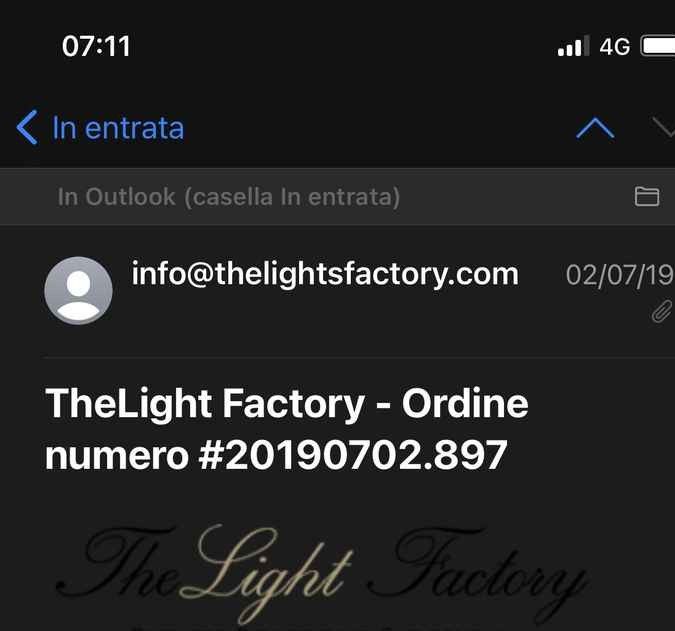 The light factory - esperienze d'acquisto? 1