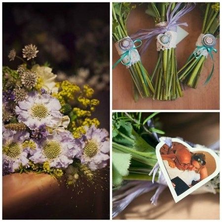 bouquet foto ricordo