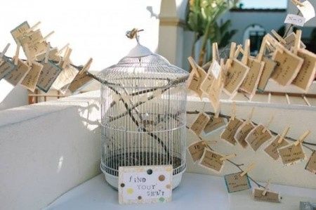 60 idee per il tuo matrimonio: segnaposti e tableau